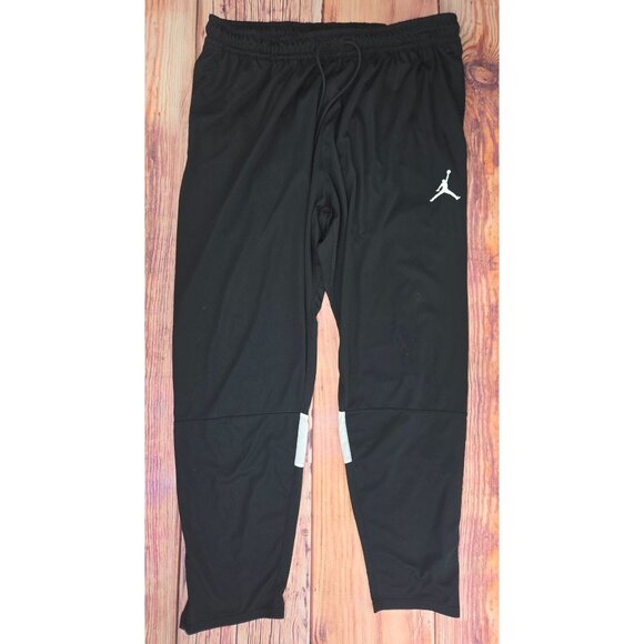 Nike Jordan Mens Dri-FIT Basketball Pants Black Size 3XL Reflective Detail - Picture 1 of 10